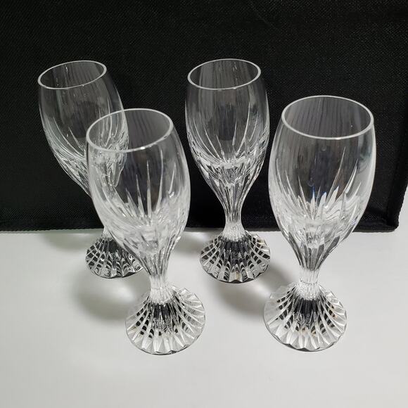 Baccarat Massena Cordial Liqueur Glass Set/4 Crystal 5 3/8" France Discontinued - Picture 2 of 11